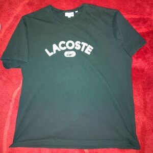 Lacoste Men's Classic Logo Crew Neck T-Shirt - Black